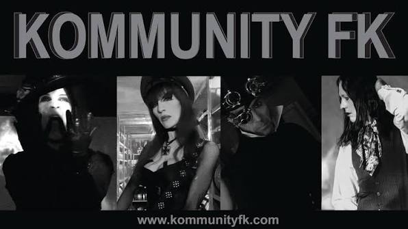 Kommunity FK Not mentioned in this article is the fact that later in the 1980's UK Decay's ED Branch teamed up with this iconic US based Deathrock band