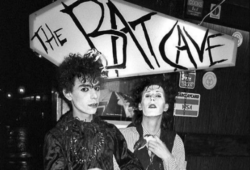 The Batcave 1982 pic by Mick Mercer